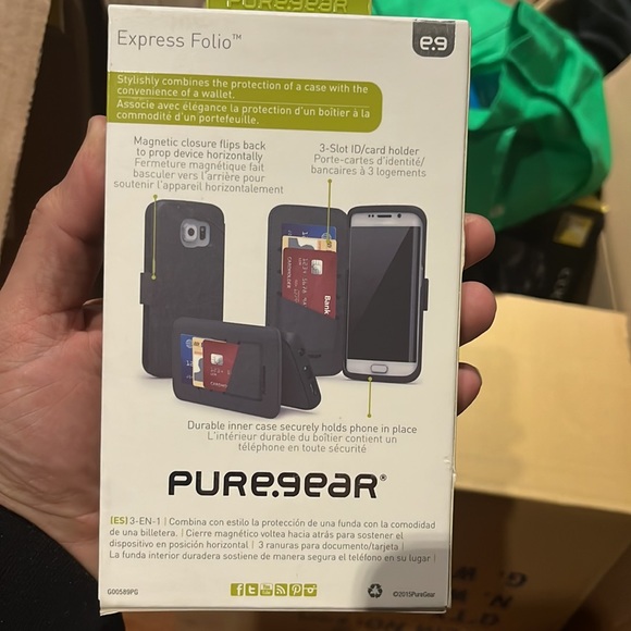 Pure gear Express Folio for Samsung Galaxy S edge - Picture 2 of 4